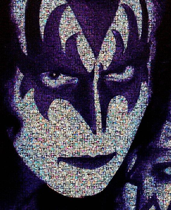 David Law - Crypto Kiss IV- Format XL 60x60, Antiek en Kunst, Kunst | Designobjecten