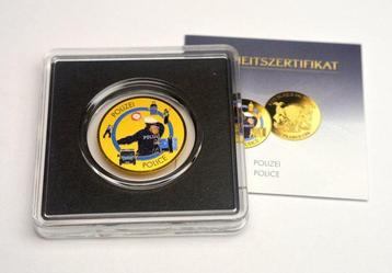 Tchad. 3000 Francs 2022 Police 1/500oz (.999) (Sans Prix de beschikbaar voor biedingen