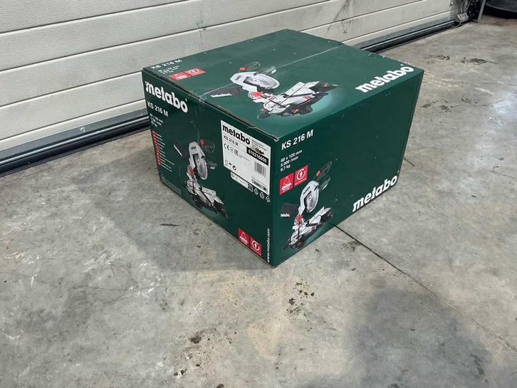 2025 Metabo KS 216m Afkortcirkelzaagmachine, Bricolage & Construction, Outillage | Scies mécaniques