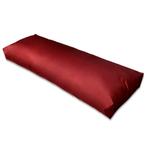 vidaXL Rugkussen gestoffeerd 120x40x10 cm wijnrood, Maison & Meubles, Accessoires pour la Maison | Coussins, Verzenden