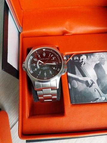 Hamilton - Khaki Sub Auto GMT - Sans Prix de Réserve -