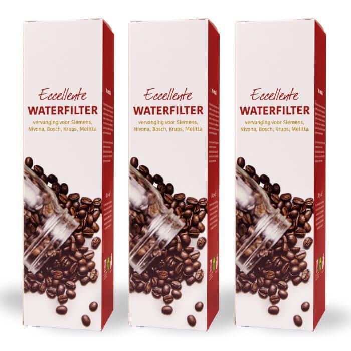 ECCELLENTE Voordeelset van 3 waterfilters geschikt voor, Elektronische apparatuur, Koffiezetapparaten, Verzenden
