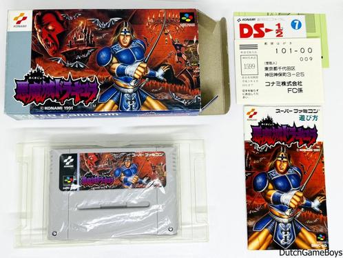 Super Famicom - Akumajo Dracula / Super Castlevania IV + Reg, Games en Spelcomputers, Games | Nintendo Super NES, Gebruikt, Verzenden