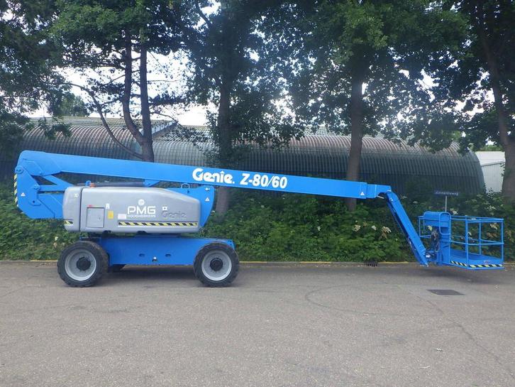 Veiling: Kniktelescoophoogwerker Genie Z-80/60 Diesel 25.77m, Zakelijke goederen, Machines en Bouw | Liften, Steigers en Ladders