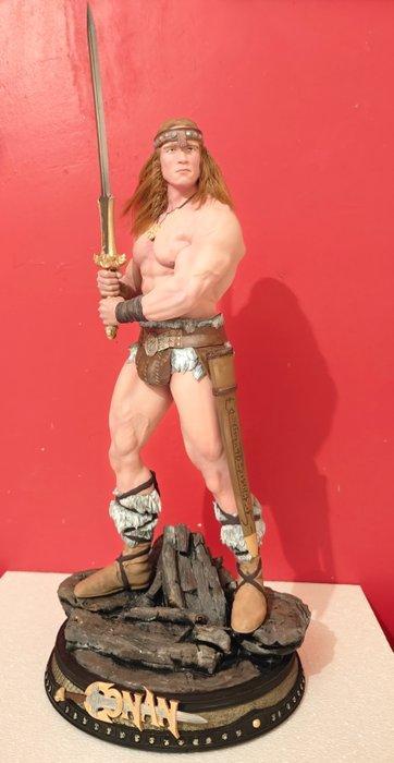 Conan le Barbare - Arnold Schwarzenegger - Statue,, Verzamelen, Film en Tv