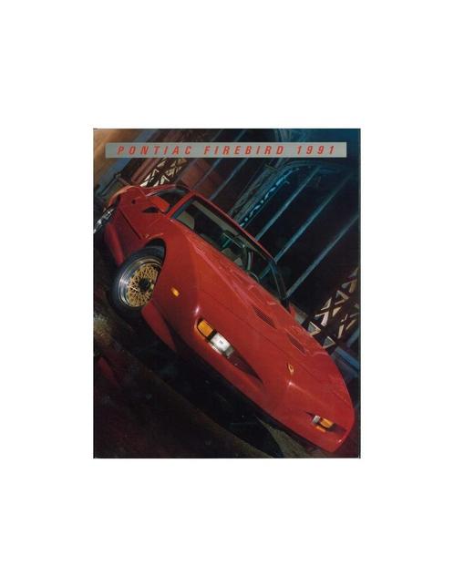 1991 PONTIAC FIREBIRD BROCHURE ENGELS USA, Livres, Autos | Brochures & Magazines