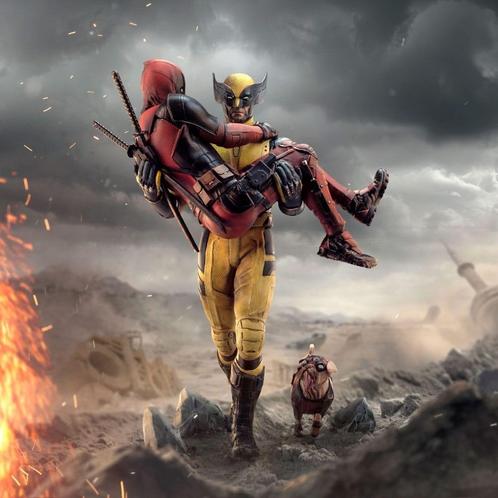 Deadpool Deluxe Art Scale Statue 1/10 Deadpool & Wolverine 2, Verzamelen, Film en Tv, Ophalen of Verzenden