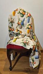 Tessuto Esclusivo con vasetti e fiori- Artmaison Artistic, Antiek en Kunst