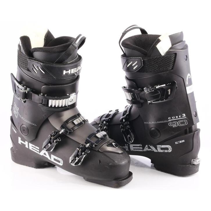 44,5 45 skischoenen HEAD CUBE 3 90, easy walk, low profile,, Sport en Fitness, Skiën en Langlaufen, Ski, Schoenen, Gebruikt, Head