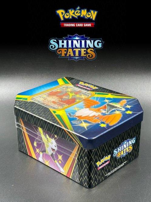 Pokémon TCG - Pokémon Shining Fates Tin Cramorant V - 2021 -, Hobby en Vrije tijd, Verzamelkaartspellen | Pokémon
