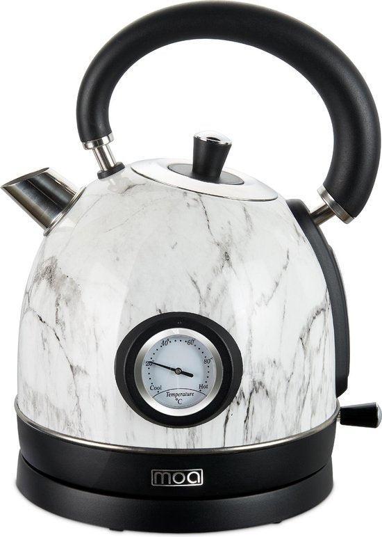 2dekans | MOA Waterkoker Retro - 1,8 Liter - Elektrische, Elektronische apparatuur, Waterkokers, Ophalen of Verzenden