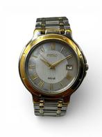 Seiko - Solar Mother of Pearl Bi-Color – Quartz Solar - Sans, Nieuw