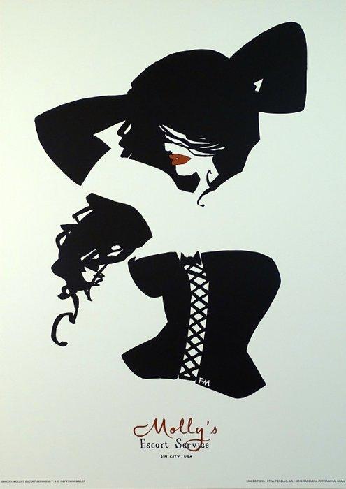 Miller, Frank - 1 Offset Print - Sin City - Mollys Escort, Boeken, Strips | Comics