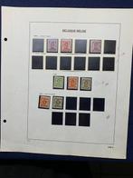 Belgique 1939/1982 - Collection PRE sur feuilles DAVO.