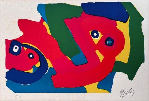 Karel Appel (1921-2006) - Composition, 1969, Antiek en Kunst, Antiek | Overige Antiek