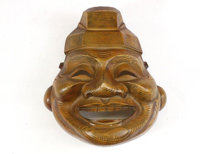 Mask - Set maskers – Ebisu en Daikokuten - Godheden van de, Antiek en Kunst, Antiek | Overige Antiek