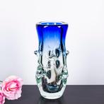 Vase - Ouraline, Noppenglas - Sommerso-Technik, Antiek en Kunst, Antiek | Glaswerk en Kristal