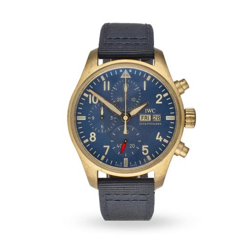 IWC Pilot's Watch Chronograph IW388109 uit 2022, Bijoux, Sacs & Beauté, Montres | Hommes, Envoi