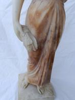 sculptuur, Donna con spiga - 60 cm - Albast