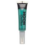 Moon Creations Face Paint with Brush Applicator Turquoise 15, Hobby en Vrije tijd, Verzenden, Nieuw