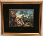 Escuela Hispano-flamenca (XVIII) - Dulzura bucólica (a la, Antiek en Kunst