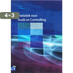 Statistiek Voor Audit En Controlling + Cd-Rom 9789039524145, Verzenden, Gelezen, P. Touw