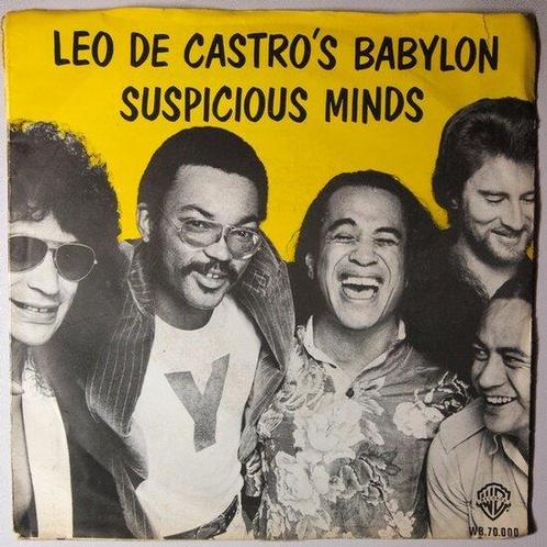 Leo De Castros Babylon - Suspicious minds - Single, Cd's en Dvd's, Vinyl Singles, Single, Gebruikt, 7 inch, Pop