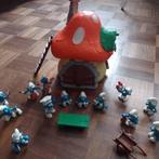 Schleich - Speelgoed Smurfenhuis, Smurfen en Draaimolen