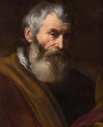 Jusepe de Ribera (1591-1652), Seguace di - Testa di, Antiek en Kunst