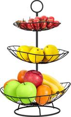 2dekans | Vaive Chique Fruitschaal 3 laags - Fruit Etagere -, Ophalen of Verzenden, Nieuw