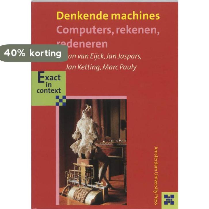 Denkende machines / Exact in context / 1 9789053565698, Livres, Livres scolaires, Envoi