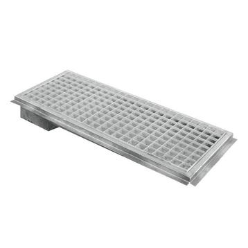 Sterfput | RVS | Geurbestrijding | 900x300x130(h)mm Diamond, Verzenden