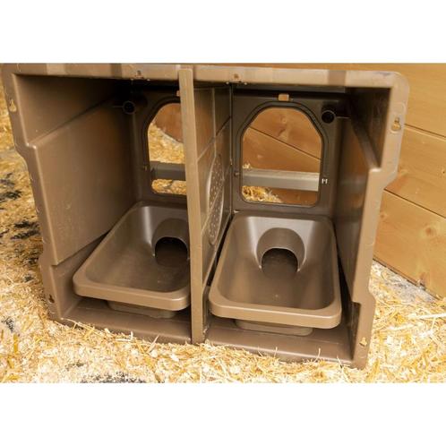 Nestschaal voor dubbel legnest van gerecyclede kunststof -, Dieren en Toebehoren, Pluimvee | Toebehoren, Nieuw