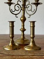 Kandelaar - Koper - 4 armige kandelaar