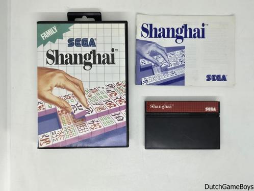 Sega Master System - Shanghai, Games en Spelcomputers, Games | Sega, Gebruikt, Verzenden