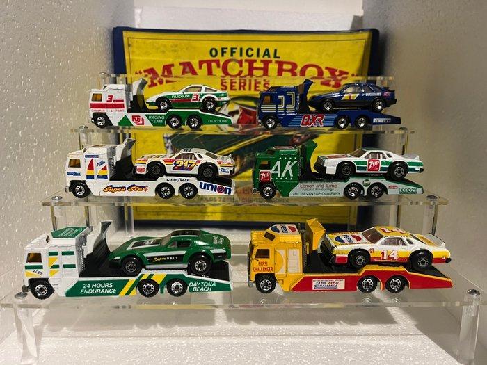 Matchbox 1:64 - Modelauto (6) - Transporter con auto da, Hobby & Loisirs créatifs, Voitures miniatures | 1:5 à 1:12