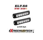 ELT-X6 LED Flitser 6x3 Watt ECER65 K2 IP67 12-24V Set 2 Stuk, Ophalen of Verzenden