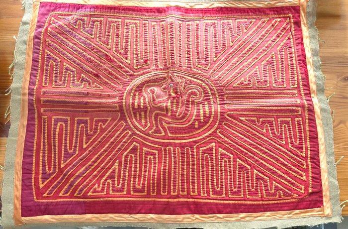 Monkey design - Mola - Kuna - Panama (Zonder minimumprijs), Antiek en Kunst, Kunst | Niet-Westerse kunst