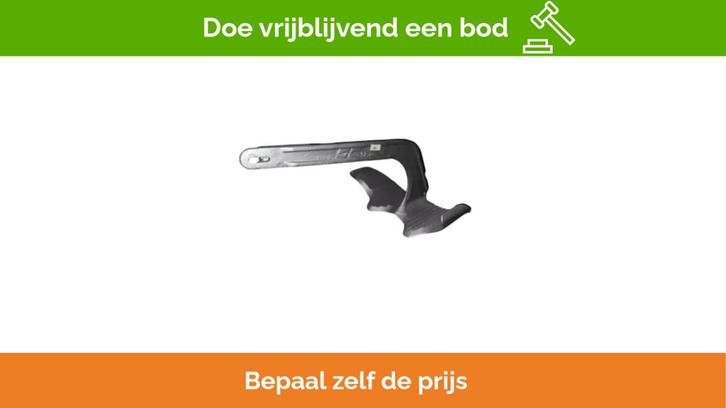 Bieden: Sanguineti galvanized high hold anchor 18 KG, Watersport en Boten, Bootonderdelen, Ophalen of Verzenden