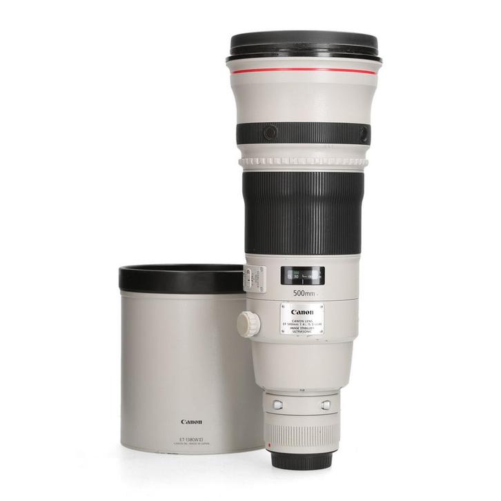 Canon EF 500mm F4.0 L IS USM II, Audio, Tv en Foto, Foto | Lenzen en Objectieven, Zo goed als nieuw, Ophalen of Verzenden