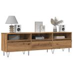 vidaXL Tv-meubel 150x30x44,5 cm bewerkt hout oud houtkleurig, Huis en Inrichting, Verzenden, Nieuw