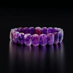 Bracelet Améthyste de belle qualité. Perles ovales