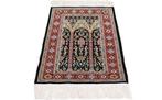 Silk Hereke Signed Carpet with Mehrab Design - Luxe pur ~1, Nieuw