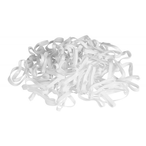 Manenelastiekjes, 500 st/zakje - silicone wit - kerbl, Dieren en Toebehoren, Paarden en Pony's | Overige Paardenspullen, Nieuw