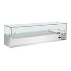 Polar G-serie opzetkoelvitrine 5x GN 1/3 en 1x GN 1/2, Verzenden, Nieuw in verpakking, Koelen en Vriezen