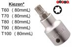 Torx bit doppen 3/4 T60-T100 (80mmL), Verzenden, Nieuw