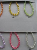 Parelketting parelguirlande lichtgroen lime 603 4 mm rol 10, Nieuw