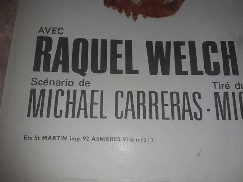 Raquel Welch - One Million Years B.C. - Affiche de cinéma Un, Verzamelen, Film en Tv