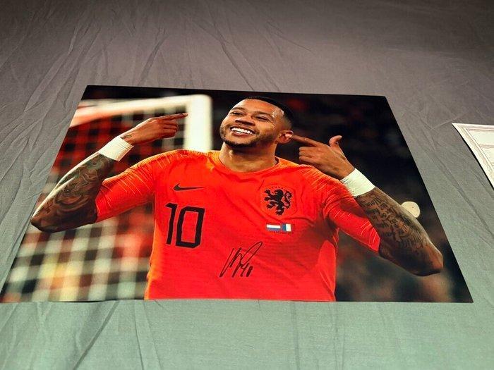 Netherlands - Europese voetbal competitie - Memphis - 2020 -, Verzamelen, Overige Verzamelen