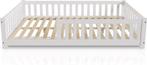 2dekans | Kinderbed Naya - 140 x 200 cm - Wit, Ophalen of Verzenden, Nieuw